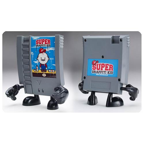 10-Doh! Super Graffiti Boy Video Game Cartridge Vinyl Figure